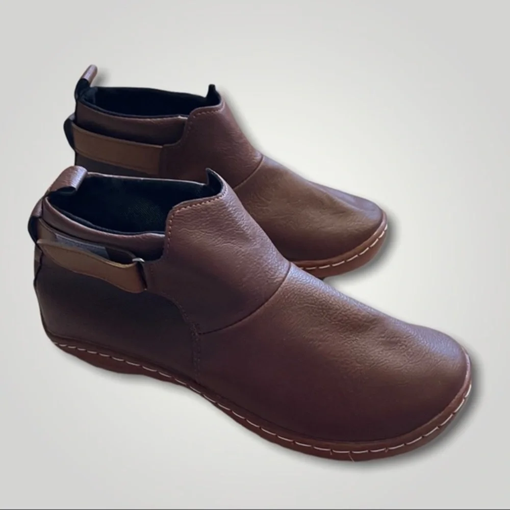 Brown Booties EU 35 (4), 37 (6) - Picture 3 of 6